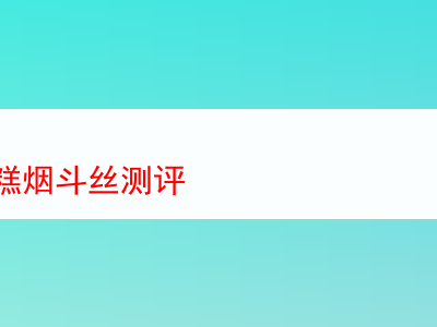 安妮蛋糕煙斗絲深度評測：探索煙草世界的多元風味